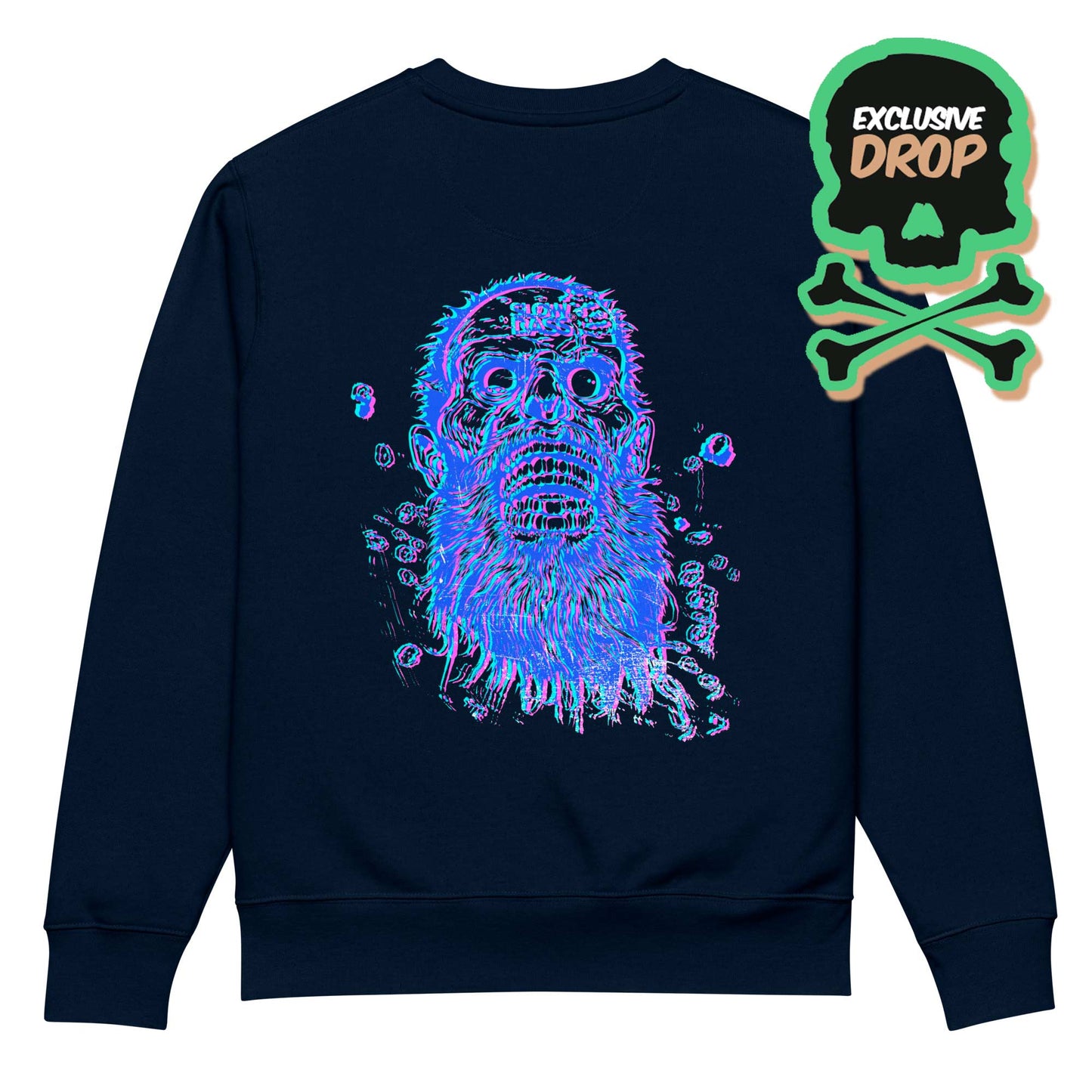 SLOW BASS® - ZOMBIES - Sweatshirt éco-responsable unisexe