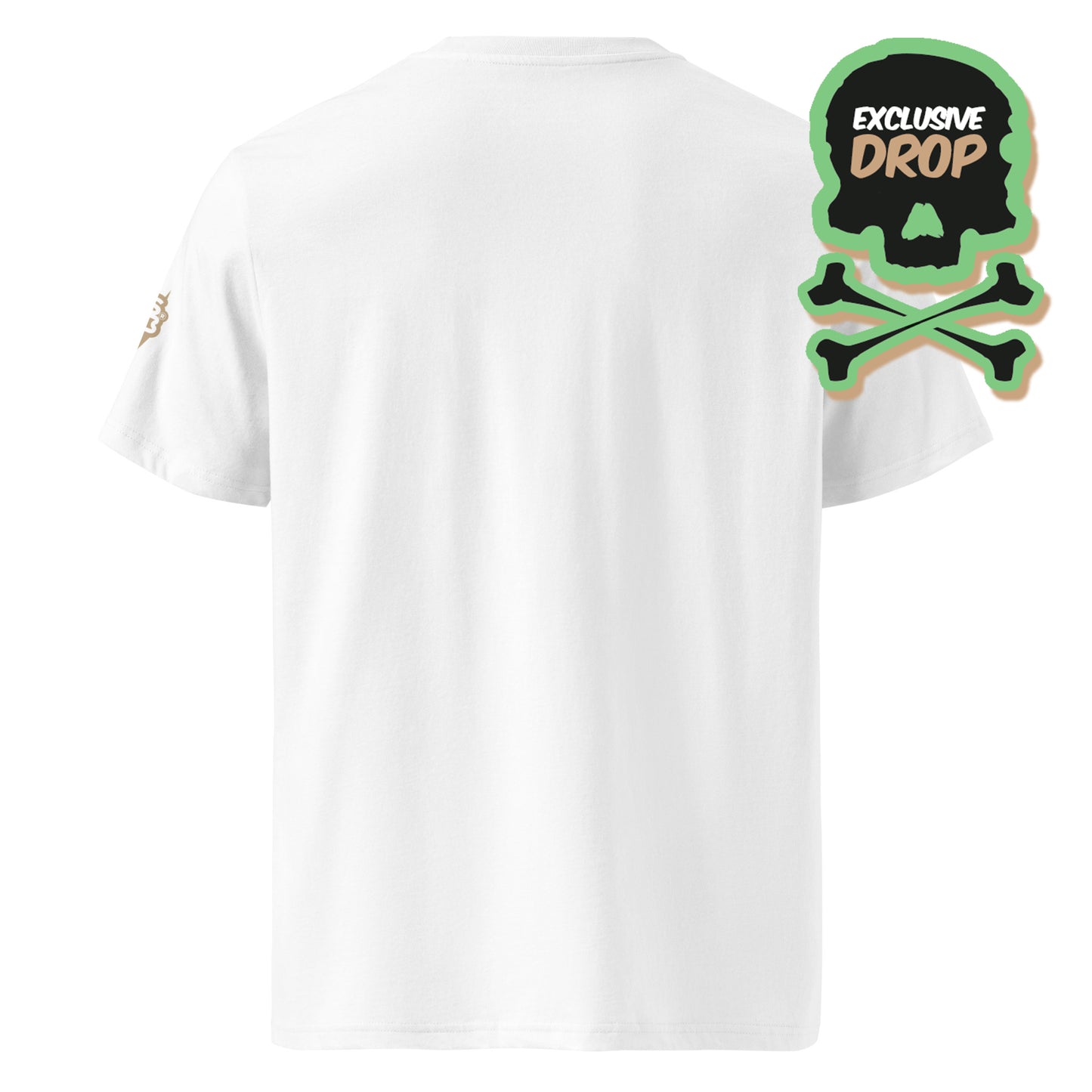 SLOW BASS® - MONSTERS SERIE - WEREWOLF - UNISEX ORGANIC COTTON T-SHIRT