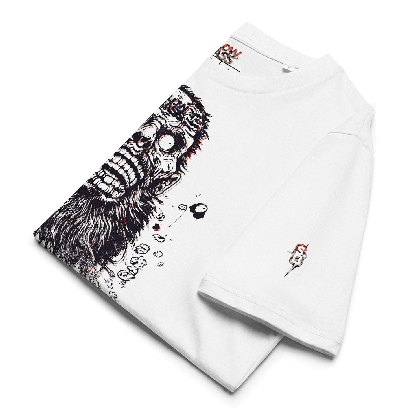 SLOW BASS® - ZOMBIES - UNISEX ORGANIC COTTON T-SHIRT